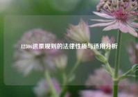 12306退票规则的法律性质与适用分析
