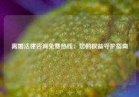 离婚法律咨询免费热线：您的权益守护指南